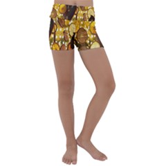 Lemon-slices Kids  Lightweight Velour Yoga Shorts by nate14shop