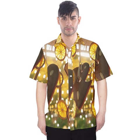 Lemon-slices Men s Hawaii Shirt by nate14shop
