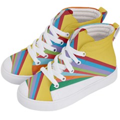 Paper Kids  Hi-top Skate Sneakers by nate14shop