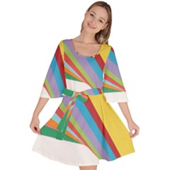 Paper Velour Kimono Dress by nate14shop