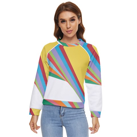 Paper Women s Long Sleeve Raglan Tee by nate14shop