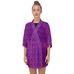 Digitalart Half Sleeve Chiffon Kimono by Sparkle