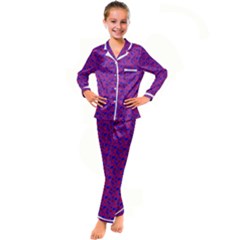 Digitalart Kid s Satin Long Sleeve Pajamas Set by Sparkle