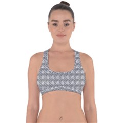 Digitalart Cross Back Hipster Bikini Top  by Sparkle