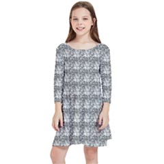 Digitalart Kids  Quarter Sleeve Skater Dress by Sparkle