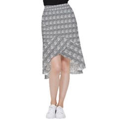 Digitalart Frill Hi Low Chiffon Skirt by Sparkle