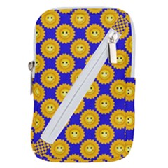 Pattern Sun-flower Belt Pouch Bag (small)