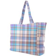 Plaid Simple Shoulder Bag