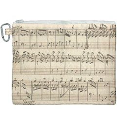 Print-musical Canvas Cosmetic Bag (xxxl) by nate14shop