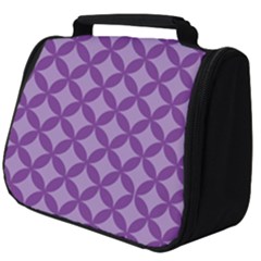 Purple-background Full Print Travel Pouch (big)