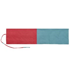 Red-two Calor Roll Up Canvas Pencil Holder (l) by nate14shop