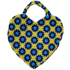 Rosette Giant Heart Shaped Tote by nate14shop