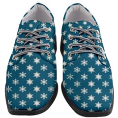 Snowflakes 001 Women Heeled Oxford Shoes by nate14shop