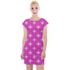 Star-pattern-b 001 Cap Sleeve Bodycon Dress by nate14shop
