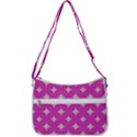 Star-pattern-b 001 Zip Up Shoulder Bag View3