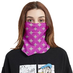 Star-pattern-b 001 Face Covering Bandana (two Sides) by nate14shop