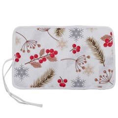 Christmas-seamless-pattern-with-fir-branches Pen Storage Case (l) by nate14shop