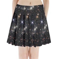 James Webb Space Telescope Deep Field Pleated Mini Skirt by PodArtist