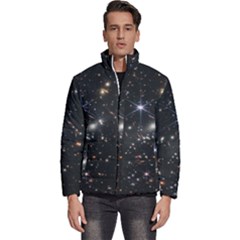 James Webb Space Telescope Deep Field Men s Puffer Bubble Jacket Coat by PodArtist