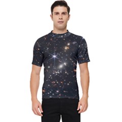 James Webb Space Telescope Deep Field Men s Short Sleeve Rash Guard by PodArtist