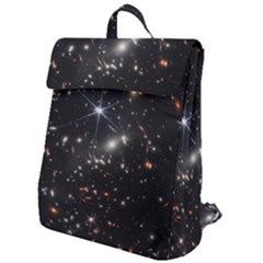 James Webb Space Telescope Deep Field Flap Top Backpack by PodArtist