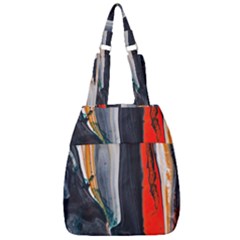 Art-modern-painting-background Center Zip Backpack