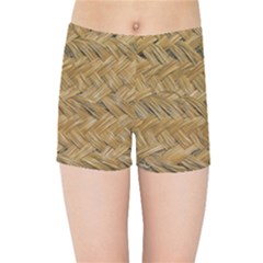 Esparto-tissue-braided-texture Kids  Sports Shorts