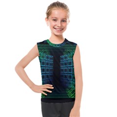 Technology-artificial-intelligence Kids  Mesh Tank Top by Jancukart