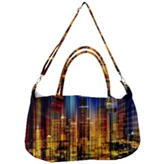 Skyline-light-rays-gloss-upgrade Removal Strap Handbag by Jancukart