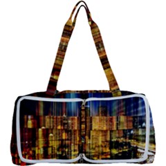 Skyline-light-rays-gloss-upgrade Multi Function Bag by Jancukart