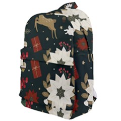 Hand Drawn Christmas Pattern Design Classic Backpack by nate14shop