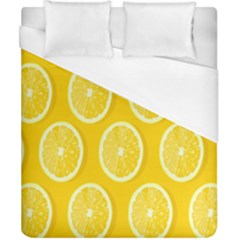 Lemon-fruits-slice-seamless-pattern Duvet Cover (california King Size) by nate14shop