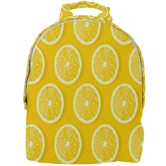 Lemon-fruits-slice-seamless-pattern Mini Full Print Backpack by nate14shop