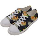 Melon-whole-slice-seamless-pattern Men s Low Top Canvas Sneakers View2