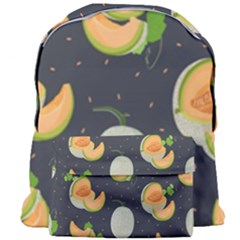 Melon-whole-slice-seamless-pattern Giant Full Print Backpack by nate14shop