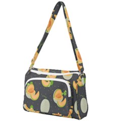 Melon-whole-slice-seamless-pattern Front Pocket Crossbody Bag by nate14shop