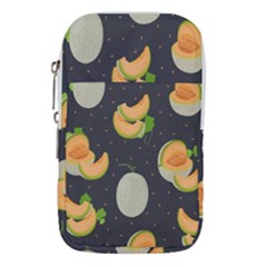 Melon-whole-slice-seamless-pattern Waist Pouch (large) by nate14shop