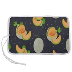 Melon-whole-slice-seamless-pattern Pen Storage Case (s) by nate14shop