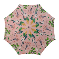 Seamless-floral-pattern 001 Golf Umbrellas