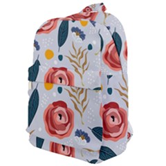 Seamless-floral-pattern Classic Backpack