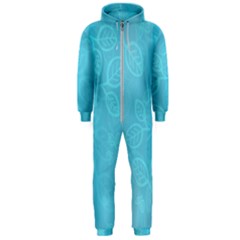 Seamless-pattern Hooded Jumpsuit (men)