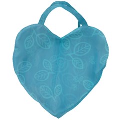 Seamless-pattern Giant Heart Shaped Tote by nate14shop