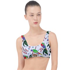 Seamless-pattern-with-parrot The Little Details Bikini Top by nate14shop