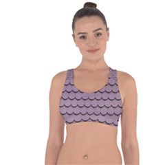 House-roof Cross String Back Sports Bra