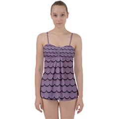 House-roof Babydoll Tankini Set