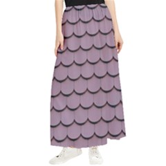 House-roof Maxi Chiffon Skirt by nate14shop