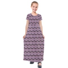 House-roof Kids  Short Sleeve Maxi Dress