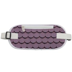 House-roof Rounded Waist Pouch