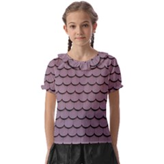 House-roof Kids  Frill Chiffon Blouse by nate14shop