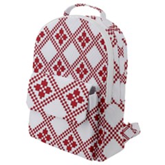 Christmas-pattern-design Flap Pocket Backpack (small) by nate14shop